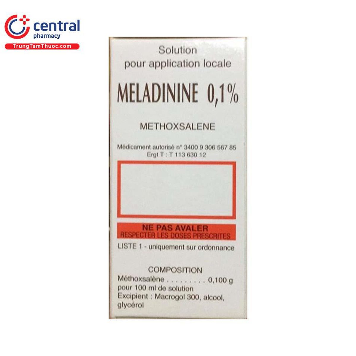 Thuốc meladinine 01 4 L4873